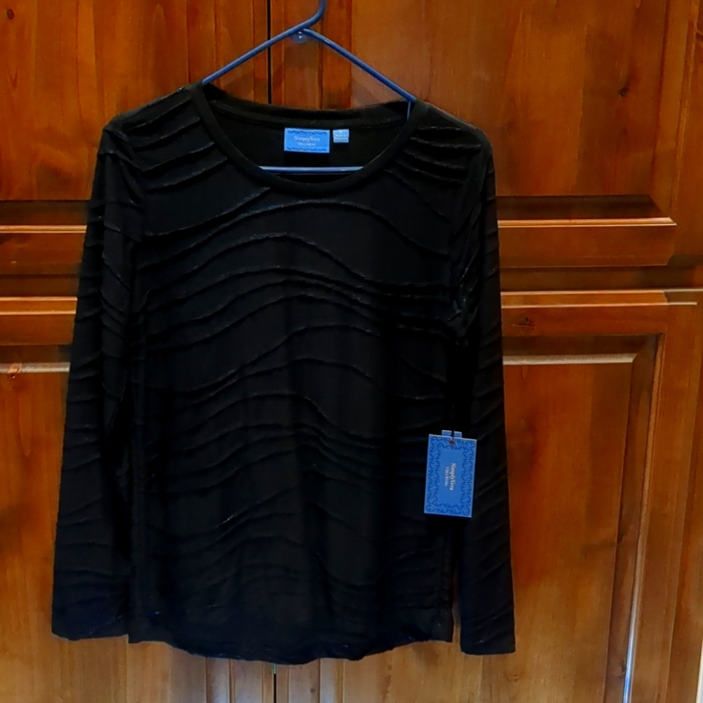 Versatile Vera Wang Metallic Top